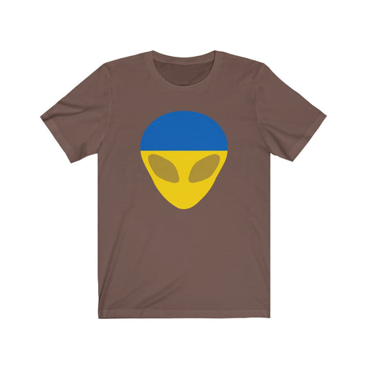 Ukraine Alien Flag Premium Tee - Unisex