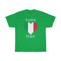 Italy Heart Flag Standard Tee 2 - Unisex