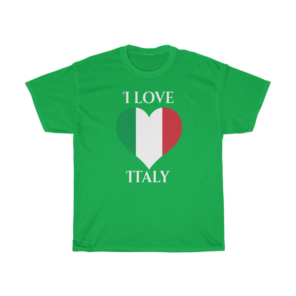 Italy Heart Flag Standard Tee 2 - Unisex