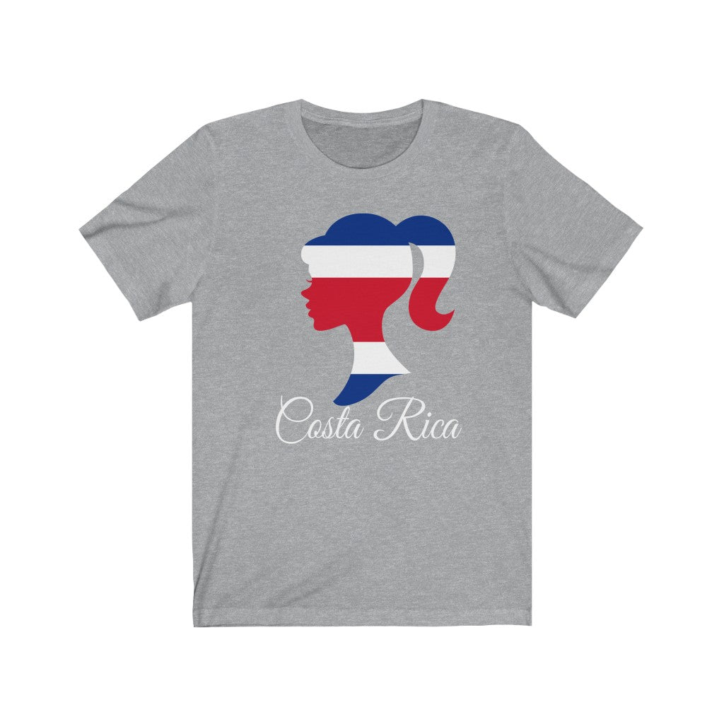 Costa Rica Girl Flag Premium Tee 2 - Unisex