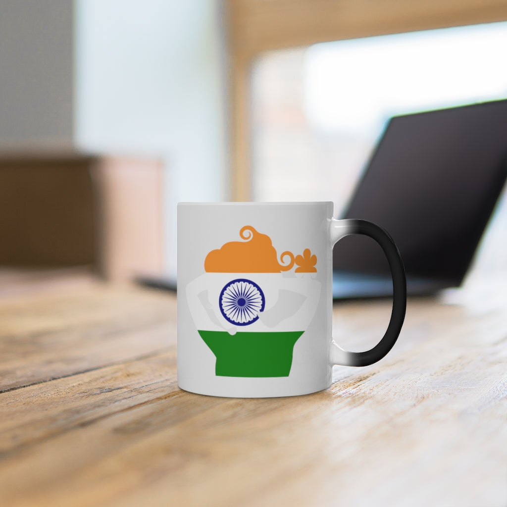 India Lady Color Changing Mug
