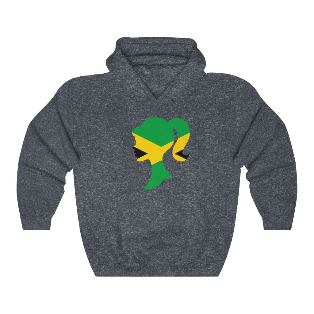 Jamaica Girl Flag Hoodie Sweatshirt - Unisex