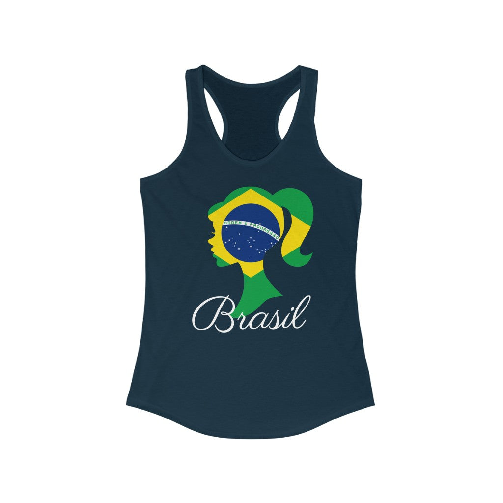 Brazil (Brasil) Girl Flag Tank 2 - Women