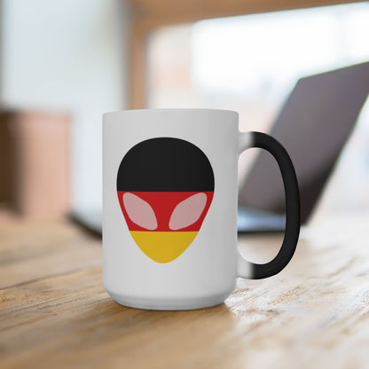 Germany Alien Color Changing Mug