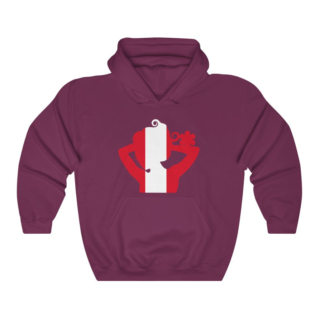 Peru Lady Flag Hoodie Sweatshirt - Unisex