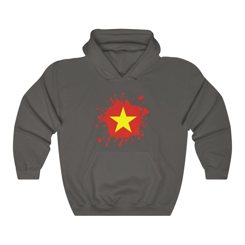 Vietnam Splat Flag Hoodie Sweatshirt - Unisex