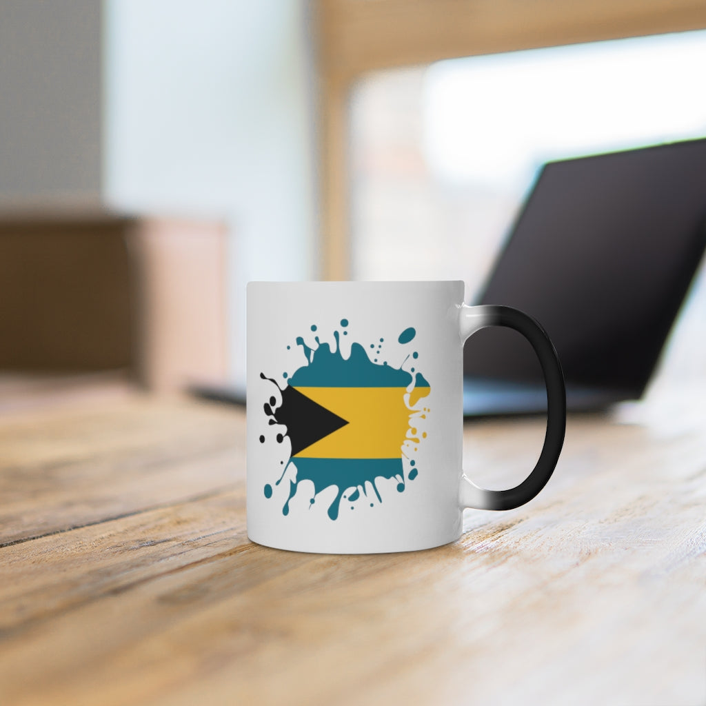 Bahamas Splat Color Changing Mug