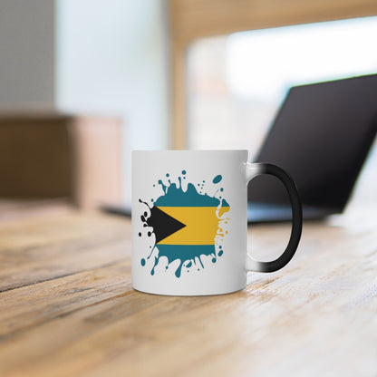 Bahamas Splat Color Changing Mug