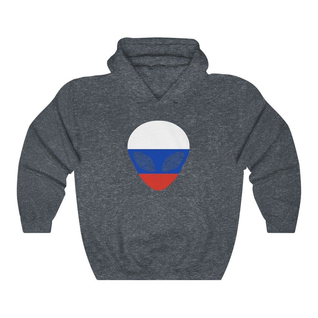 Russia Alien Flag Hoodie Sweatshirt - Unisex