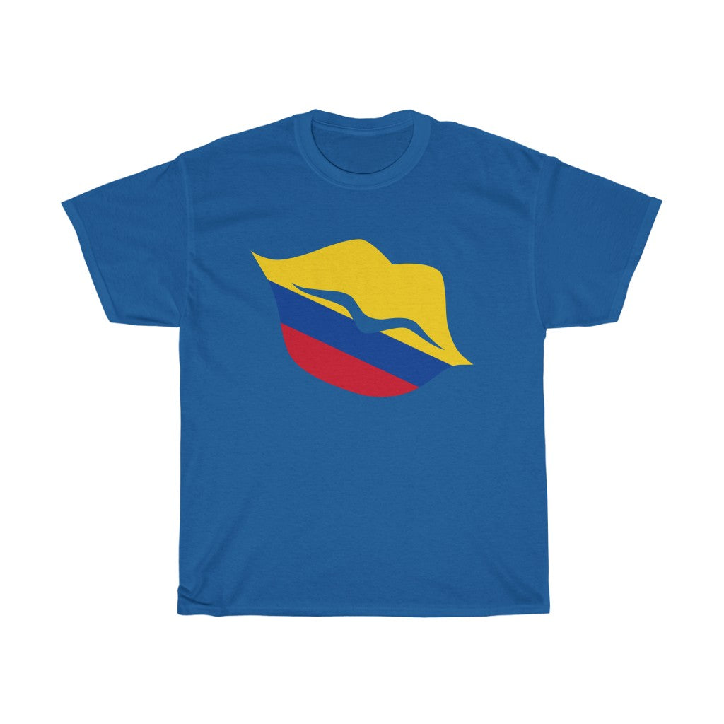Colombia Lips Flag Standard Tee - Unisex