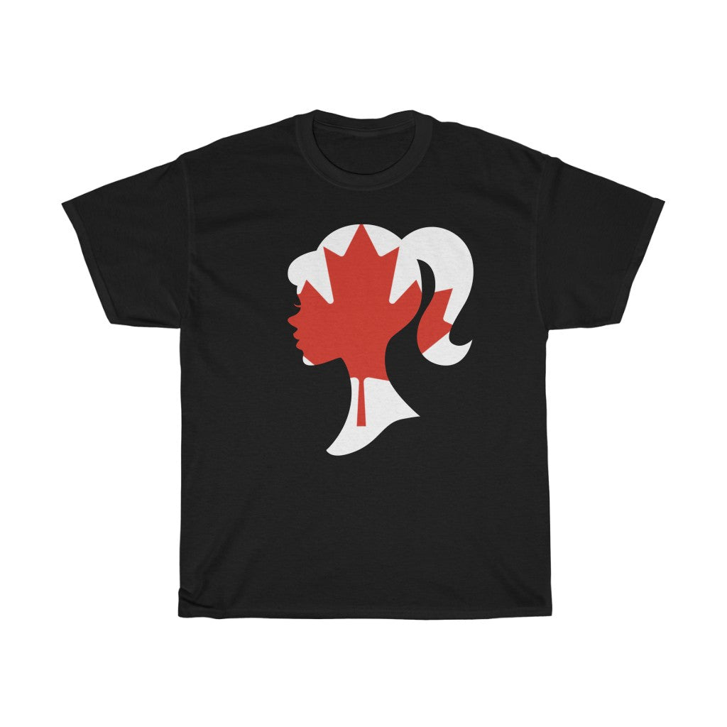 Canada Girl Flag Standard Tee - Unisex
