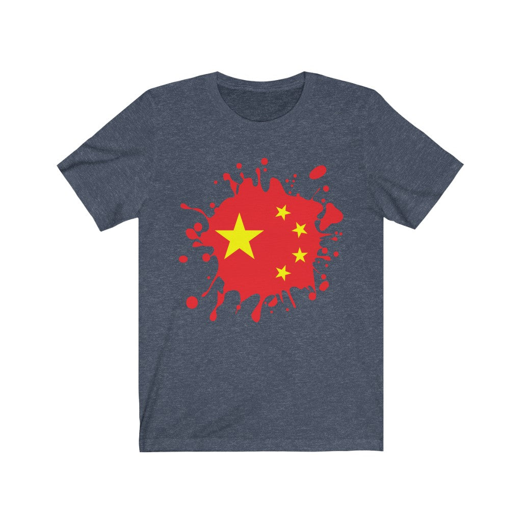 China Splat Flag Premium Tee - Unisex