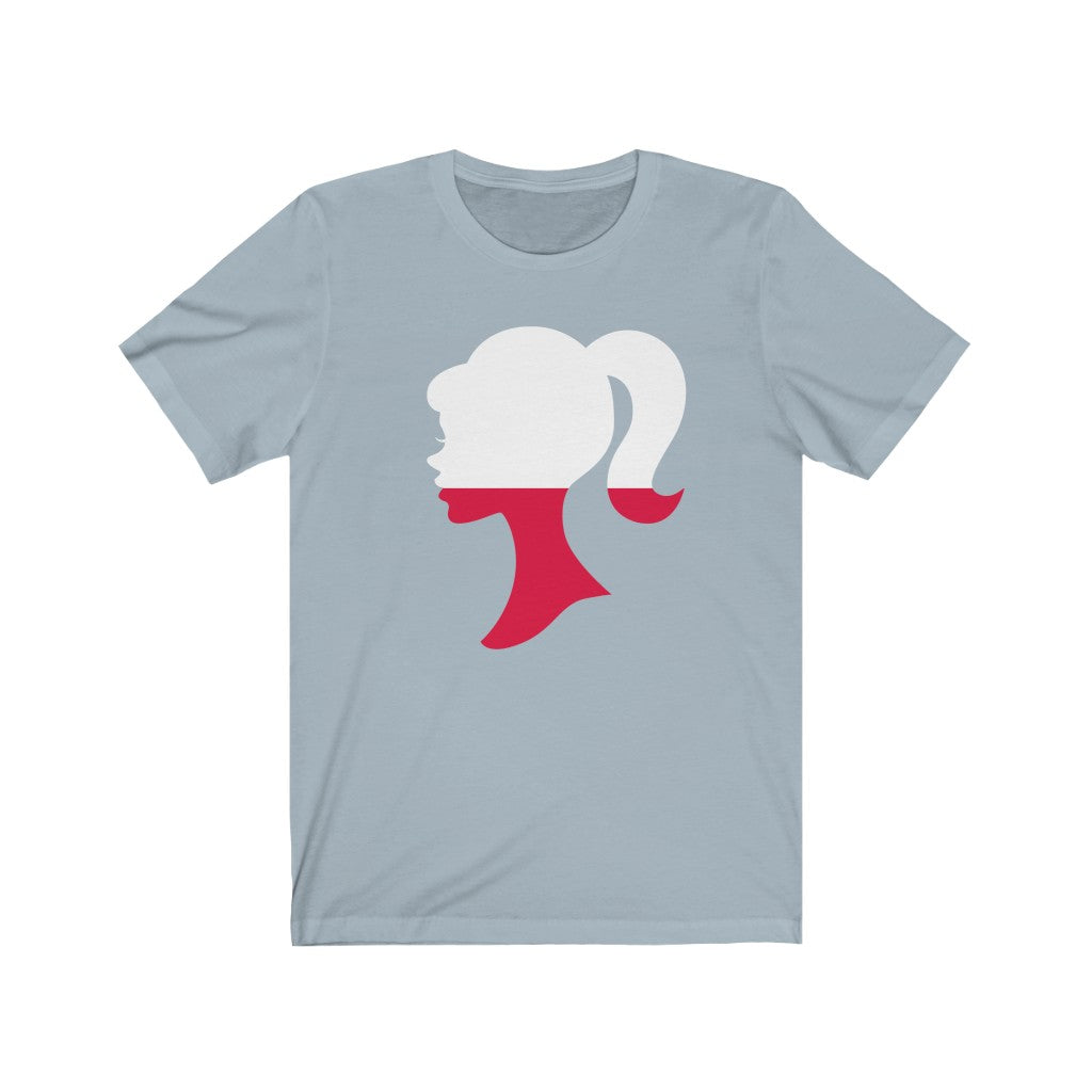 Poland Girl Flag Premium Tee - Unisex