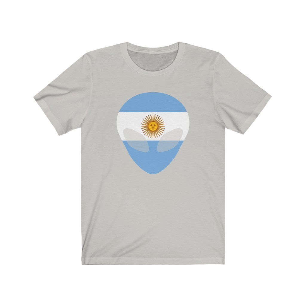 Argentina Alien Flag Premium Tee - Unisex