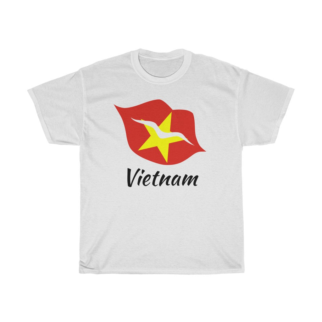 Vietnam Lips Flag Standard Tee 1 - Unisex