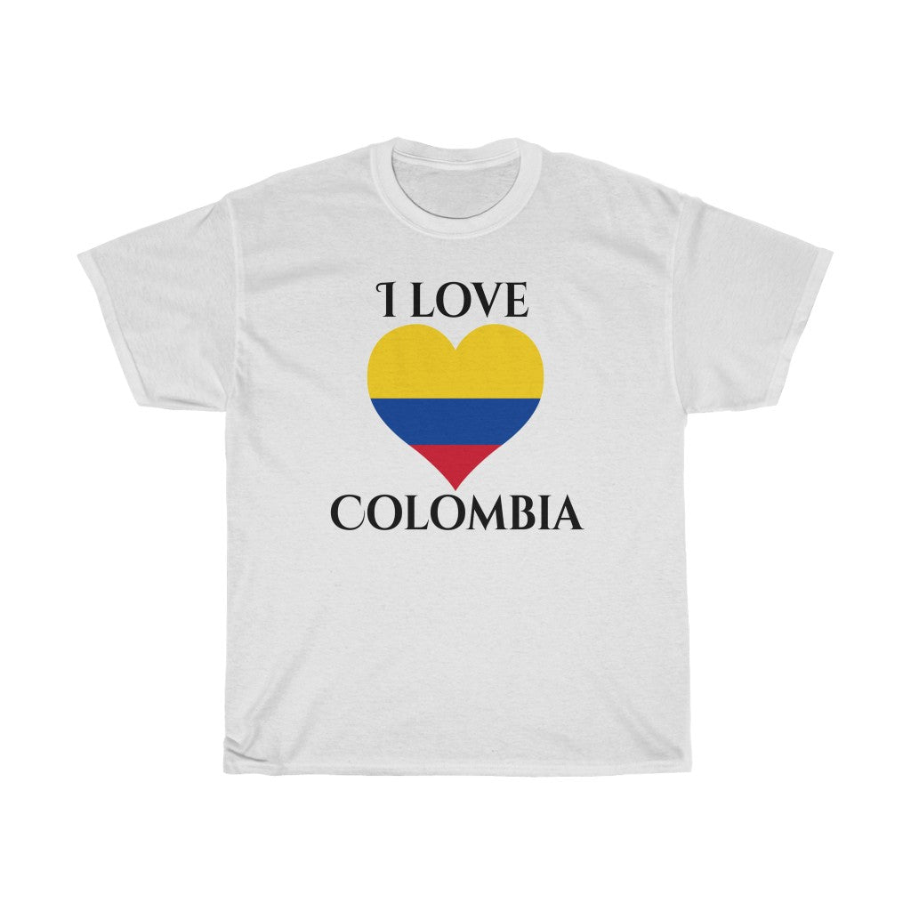Colombia Heart Flag Standard Tee 1 - Unisex