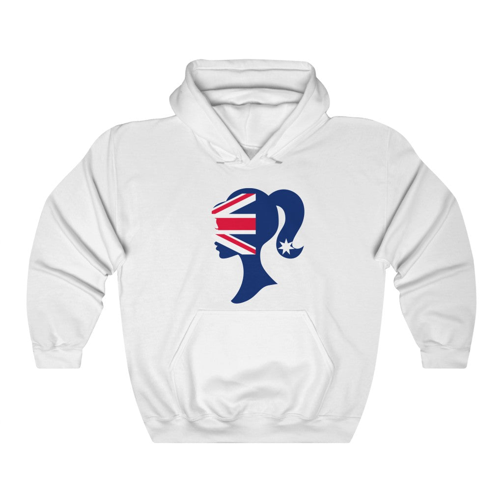 Australia Girl Flag Hoodie Sweatshirt - Unisex
