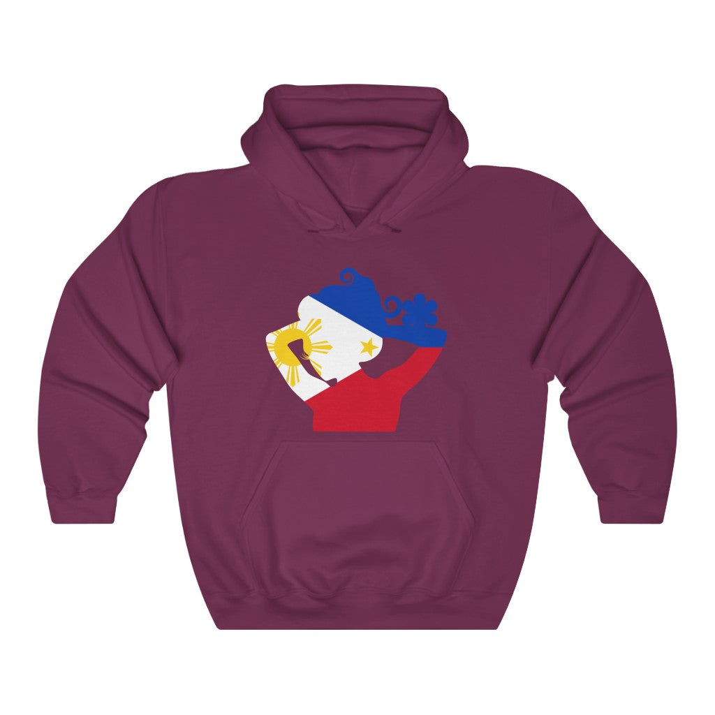 Philippines Lady Flag Hoodie Sweatshirt - Unisex