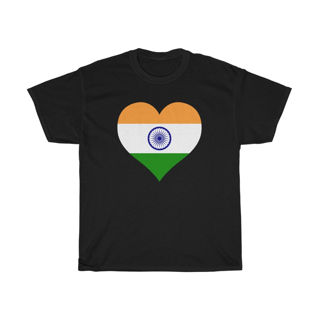 India Heart Flag Standard Tee - Unisex