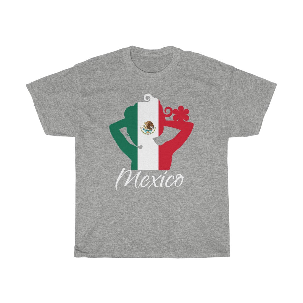 Mexico Lady Flag Standard Tee 2 - Unisex