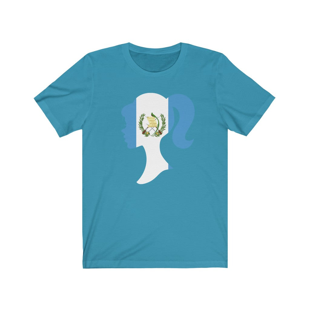 Guatemala Girl Flag Premium Tee - Unisex