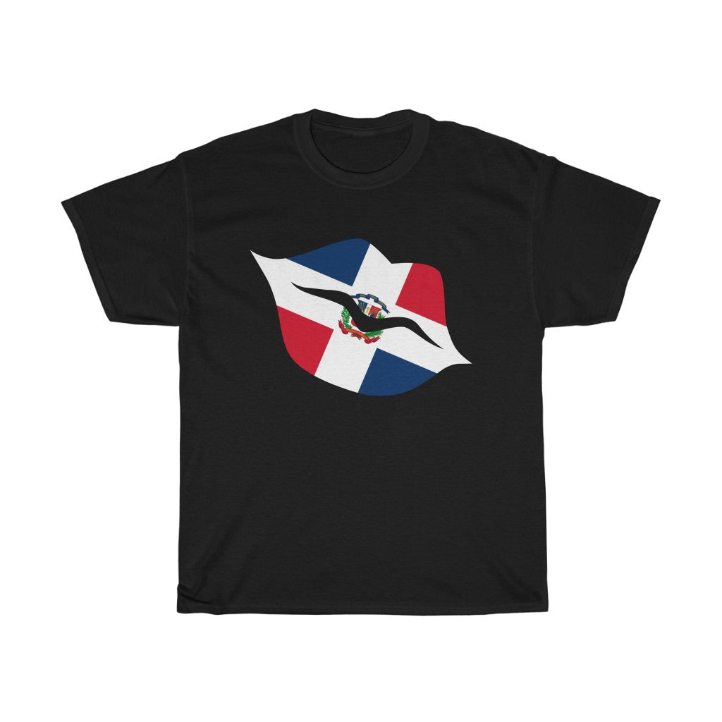 Dominican Republic Lips Flag Standard Tee - Unisex