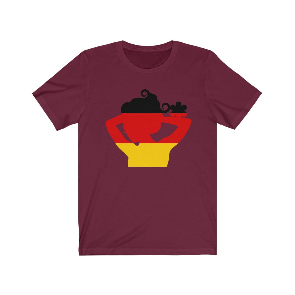 Germany Lady Flag Premium Tee - Unisex