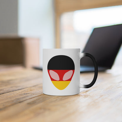 Germany Alien Color Changing Mug