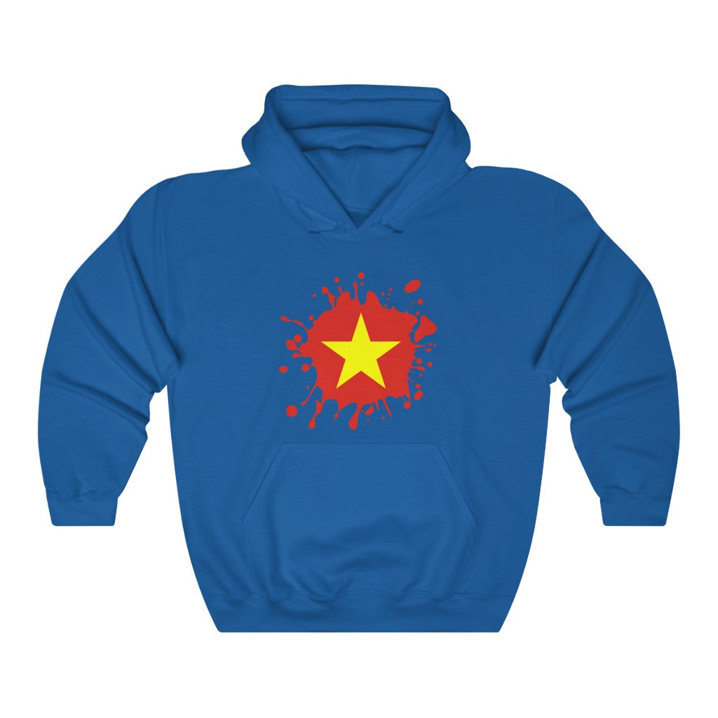 Vietnam Splat Flag Hoodie Sweatshirt - Unisex