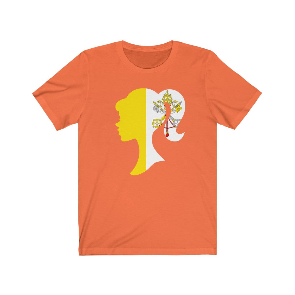 Holy See Girl Flag Premium Tee - Unisex