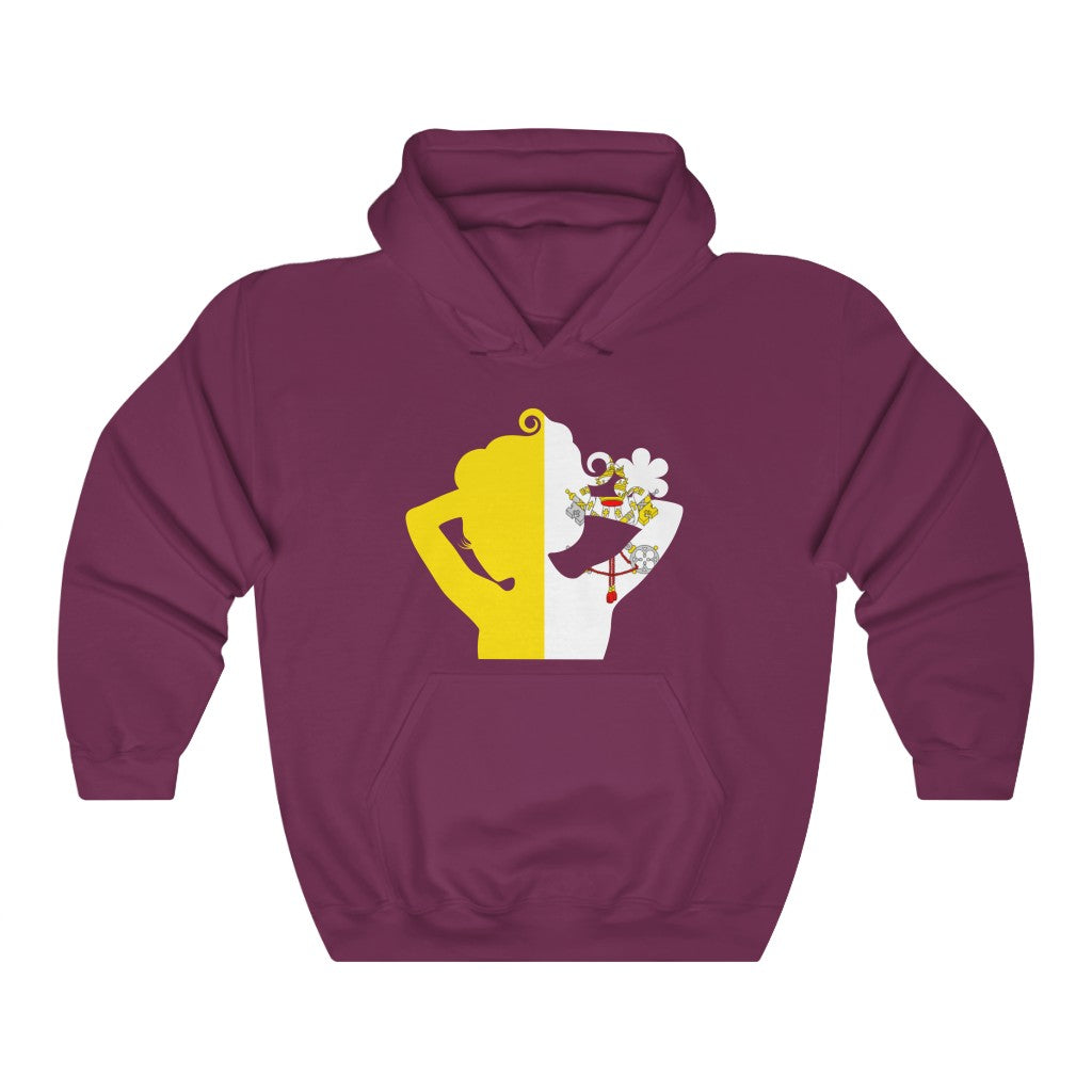 Holy See Lady Flag Hoodie Sweatshirt - Unisex