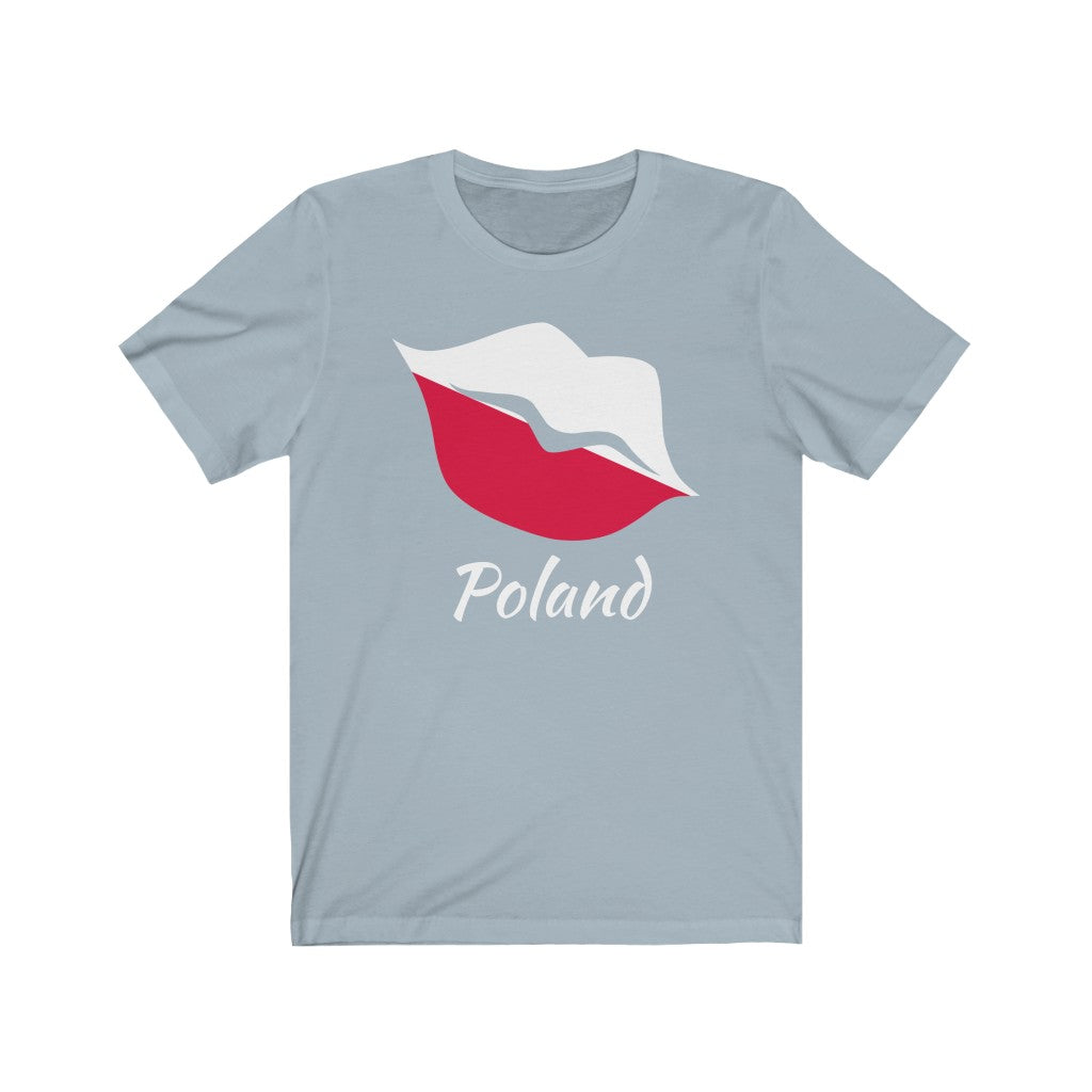 Poland Lips Flag Premium Tee 2 - Unisex