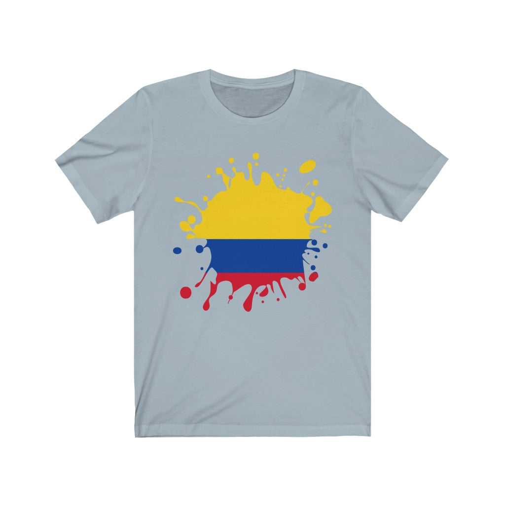 Colombia Splat Flag Premium Tee - Unisex