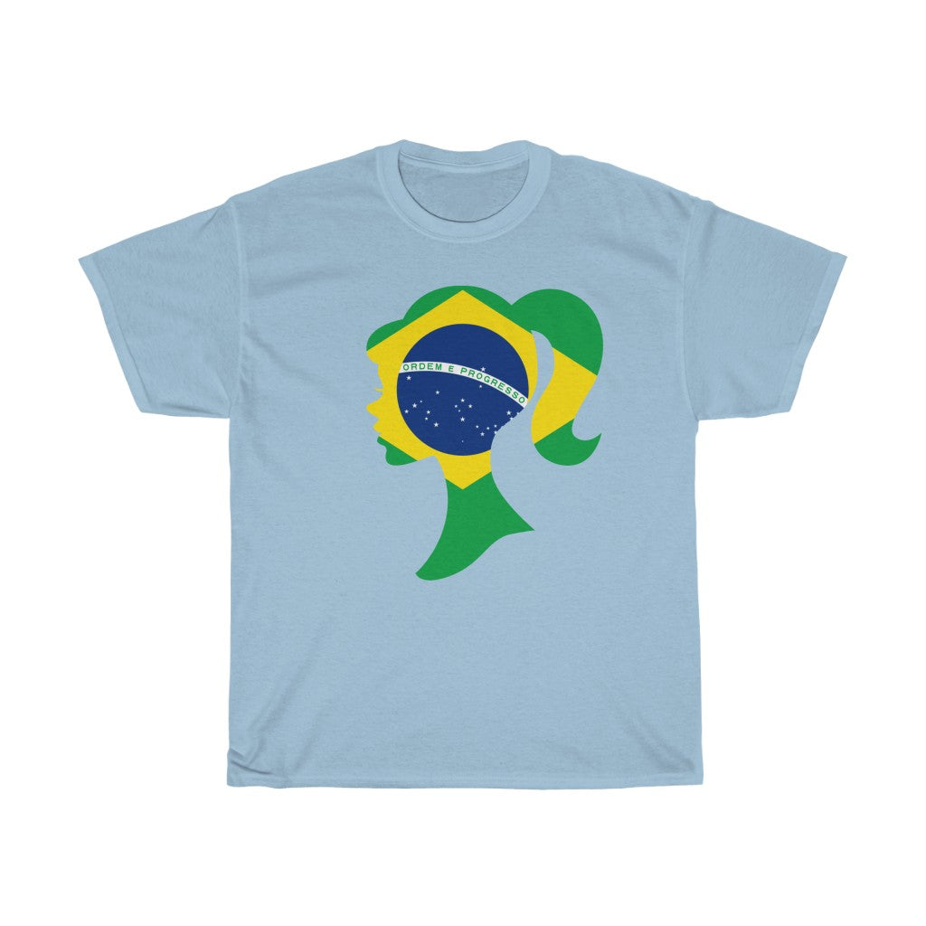 Brazil Girl Flag Standard Tee - Unisex
