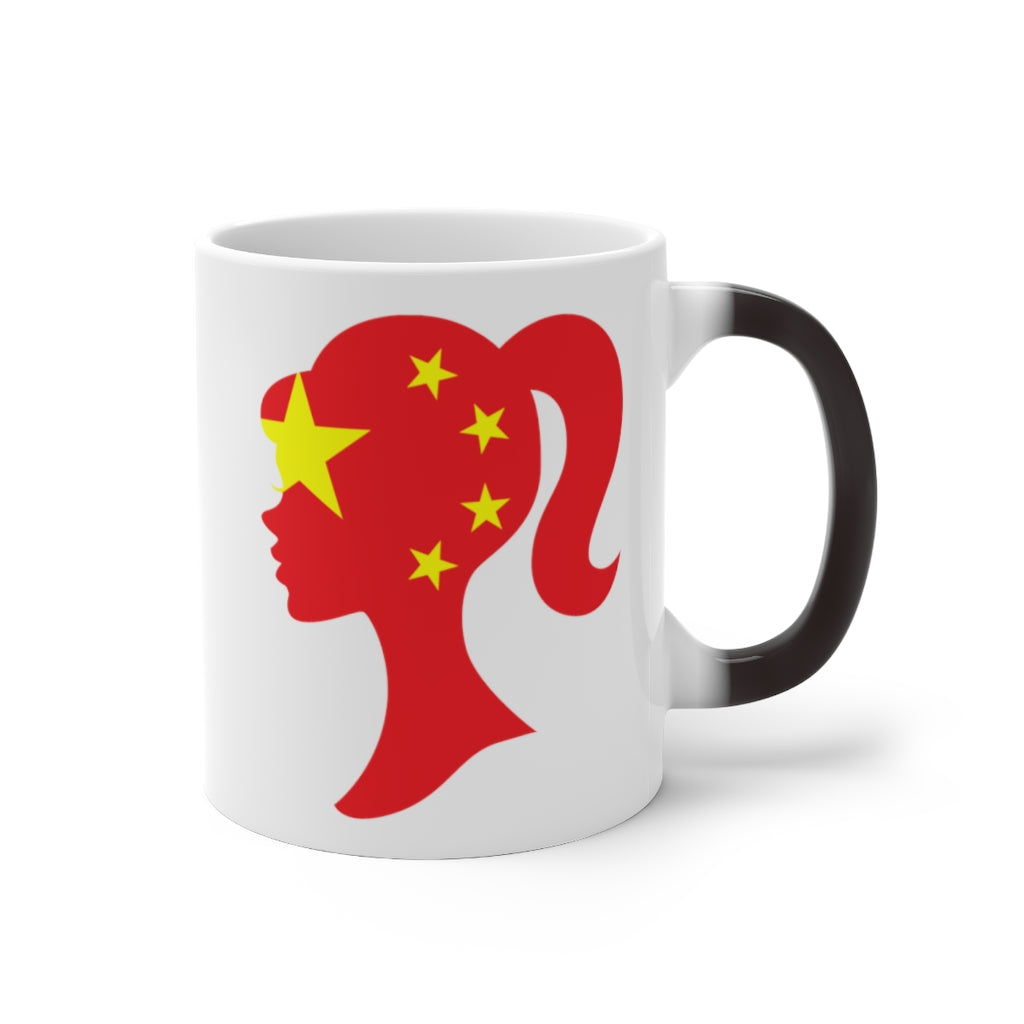China Girl Color Changing Mug