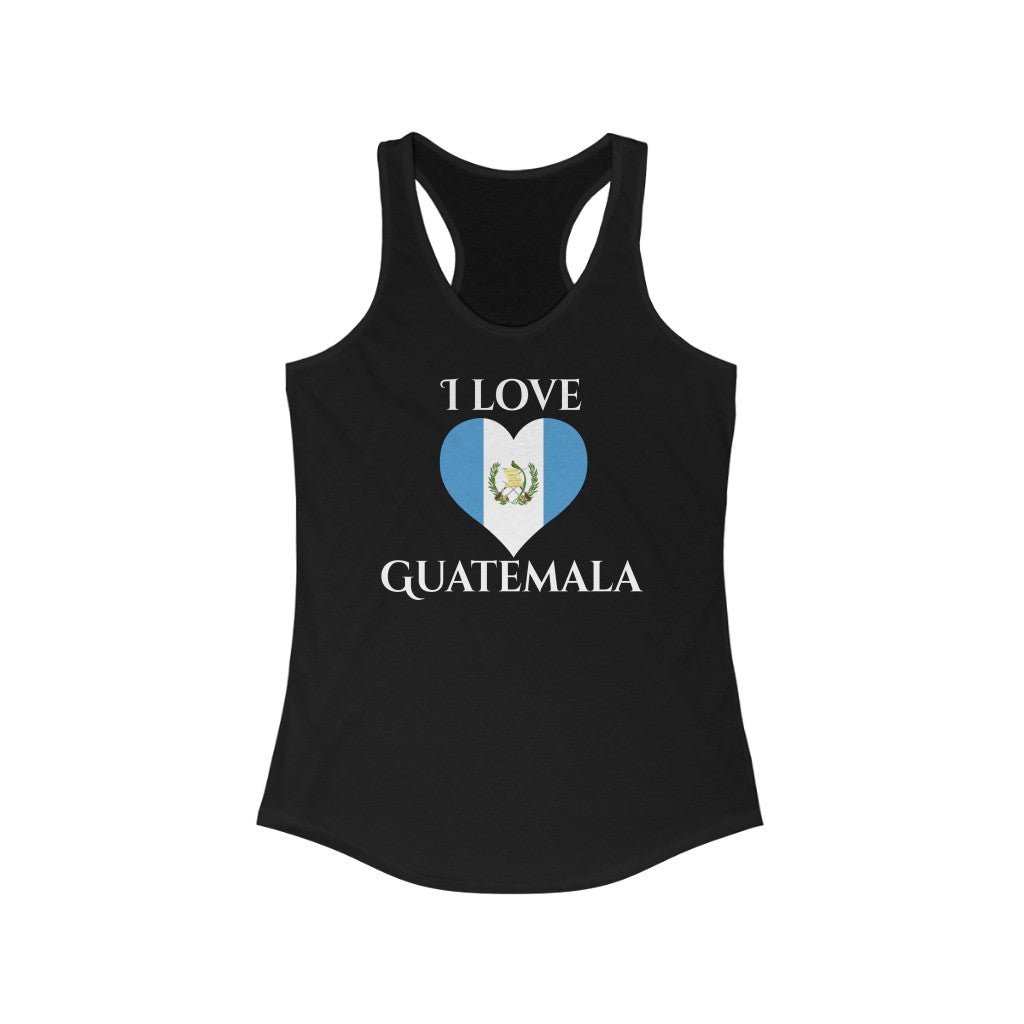 Guatemala Heart Flag Tank 2 - Women