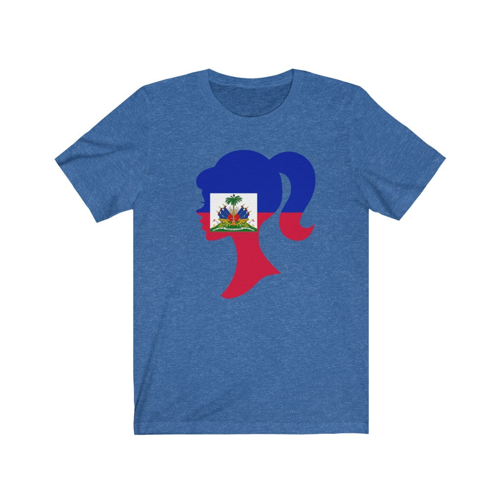 Haiti Girl Flag Premium Tee - Unisex