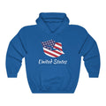 United States of America Lips Flag Hoodie Sweatshirt 2 - Unisex