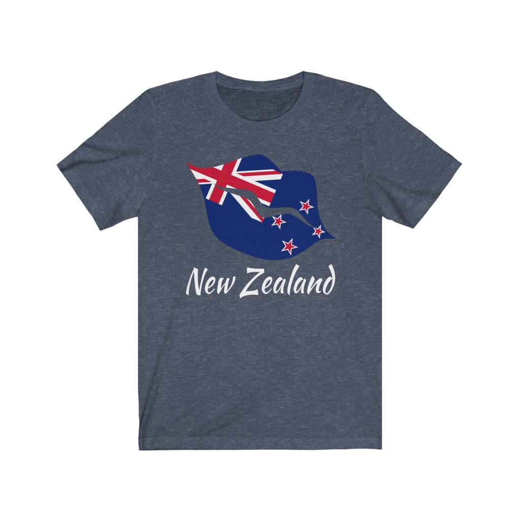 New Zealand Lips Flag Premium Tee 2 - Unisex