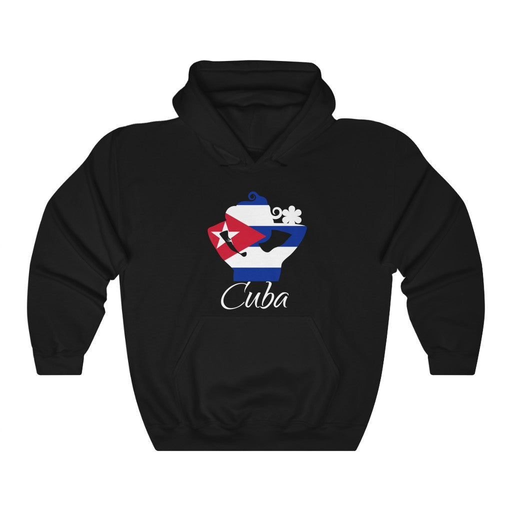 Cuba Lady Flag Hoodie Sweatshirt 2 - Unisex