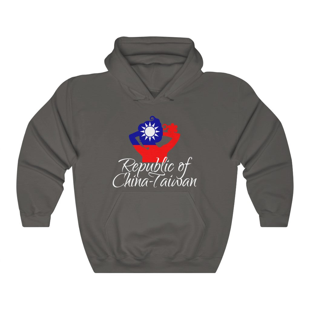 Republic of China - Taiwan Lady Flag Hoodie Sweatshirt 2 - Unisex