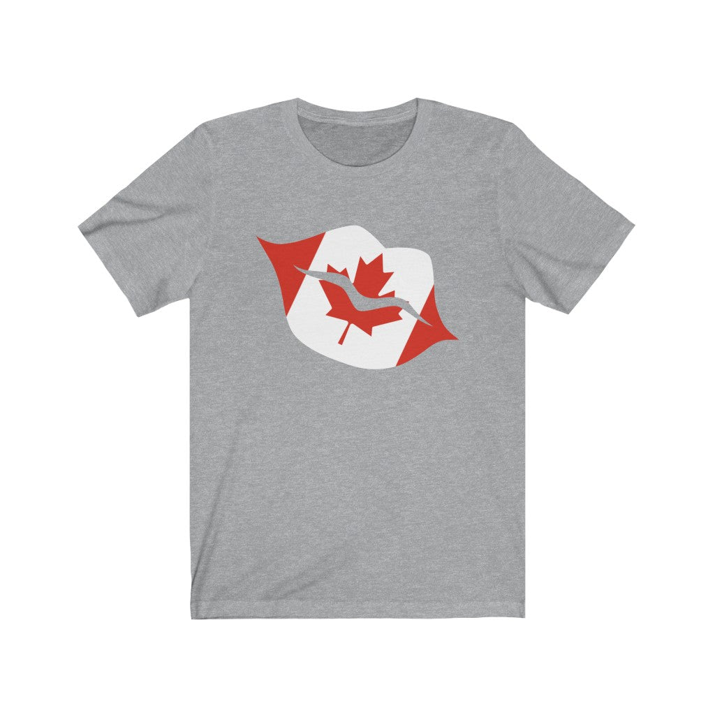 Canada Lips Flag Premium Tee - Unisex