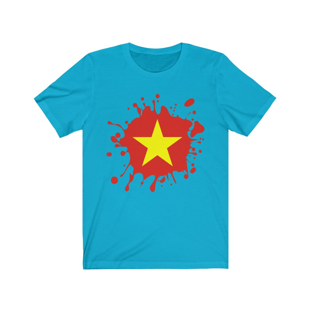 Vietnam Splat Flag Premium Tee - Unisex
