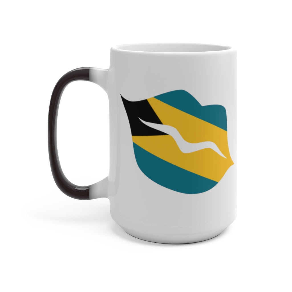 Bahamas Lips Color Changing Mug