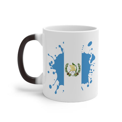 Guatemala Splat Color Changing Mug