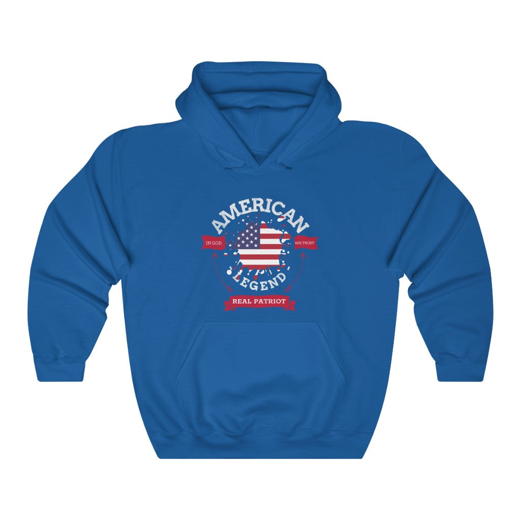 United States American Legend Flag Hoodie Sweatshirt 2 - Unisex