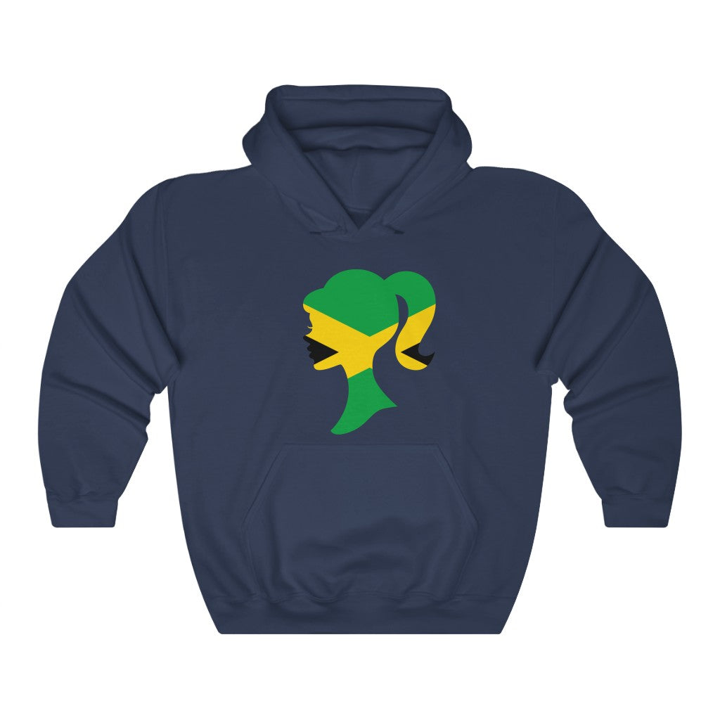 Jamaica Girl Flag Hoodie Sweatshirt - Unisex