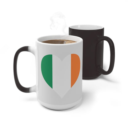 Ireland Heart Color Changing Mug