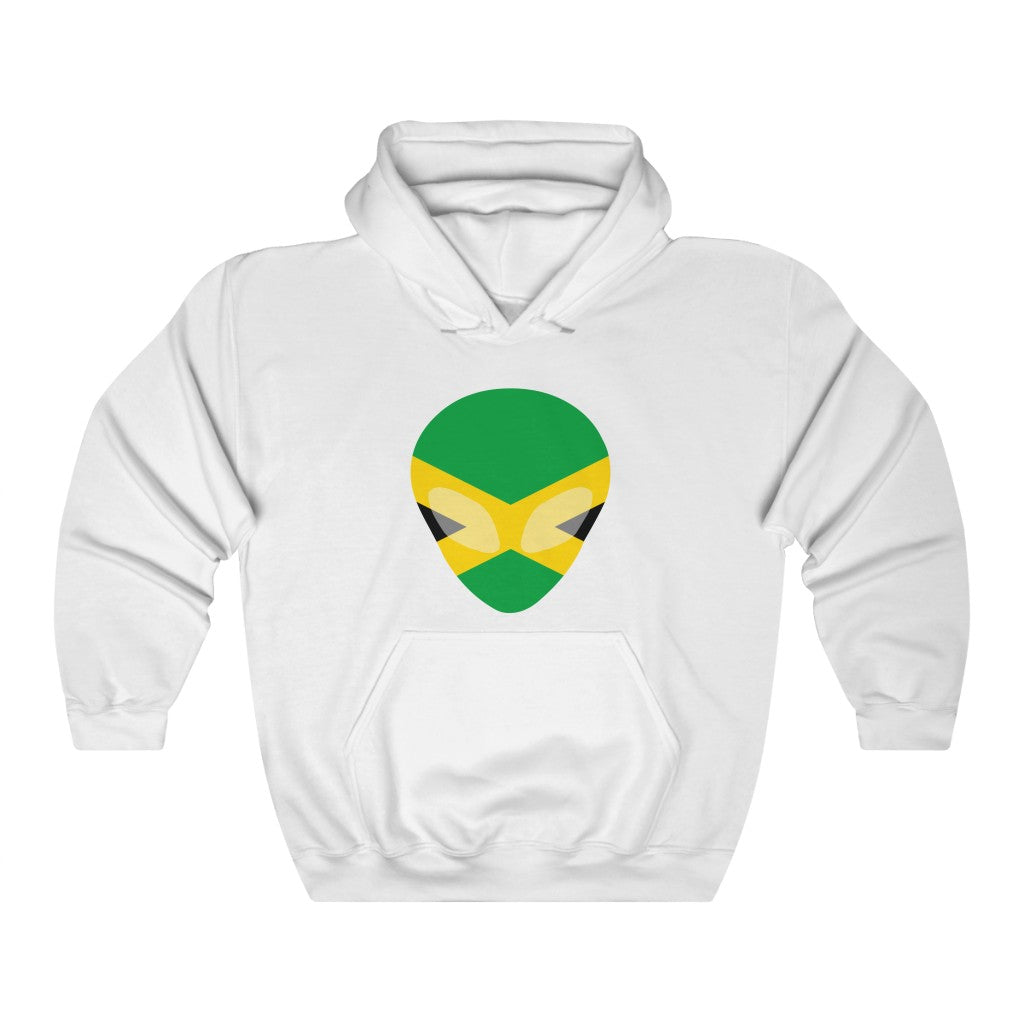 Jamaica Alien Flag Hoodie Sweatshirt - Unisex