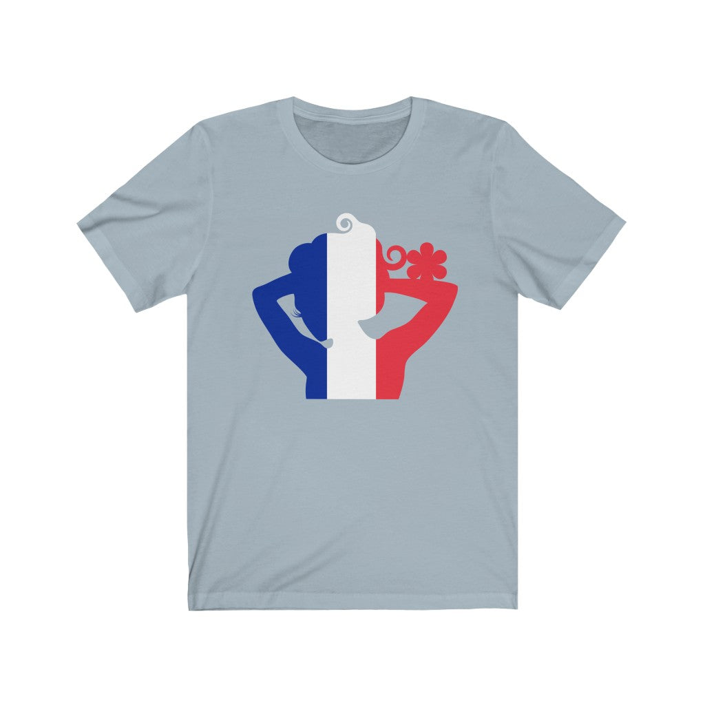 France Lady Flag Premium Tee - Unisex
